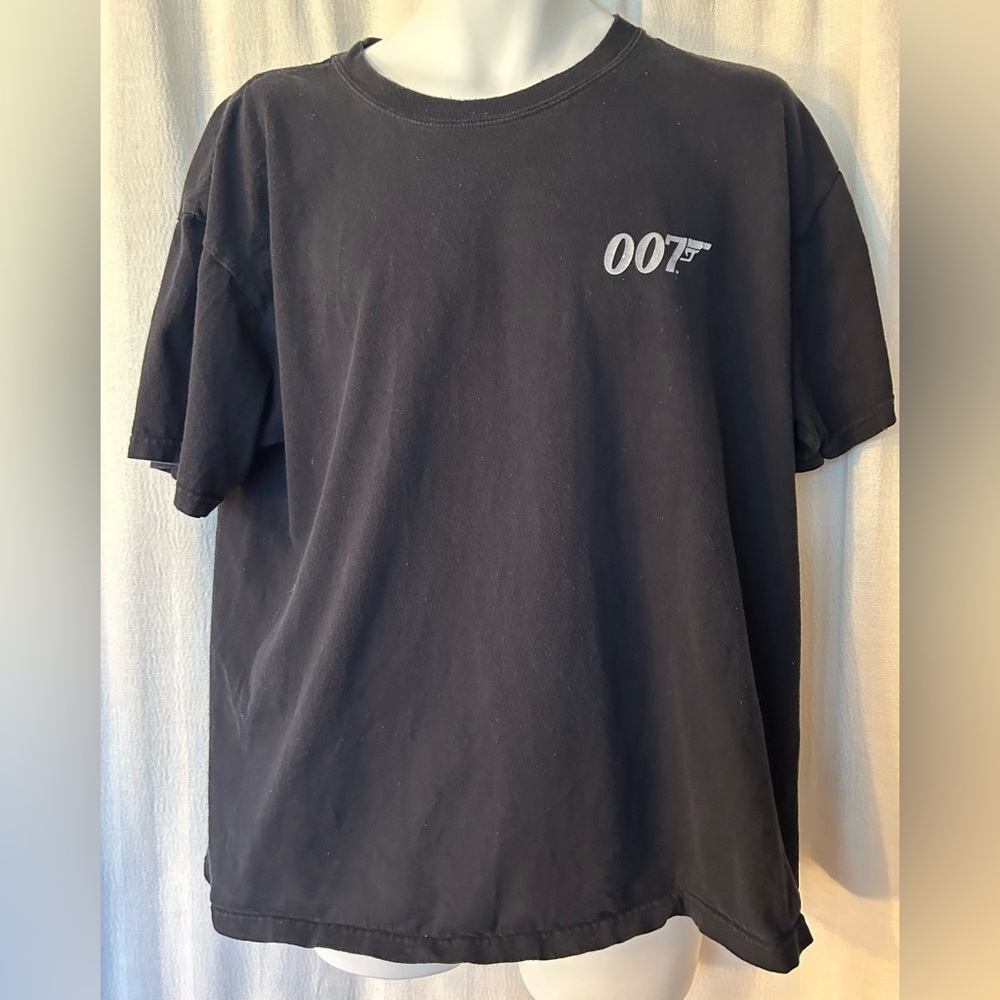 Tee: Vintage 1994 007 Anvil James Bond Golden Eye Promo Shirt Xl